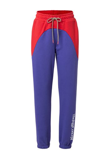 The Jogg Concept Pantaloni 'SAFINE'  blu violetto / rosso