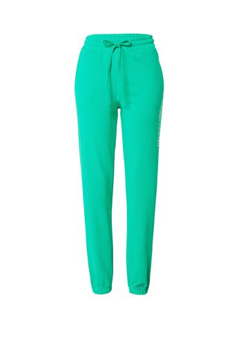 The Jogg Concept Pantaloni 'SAFINE'  lime / bianco