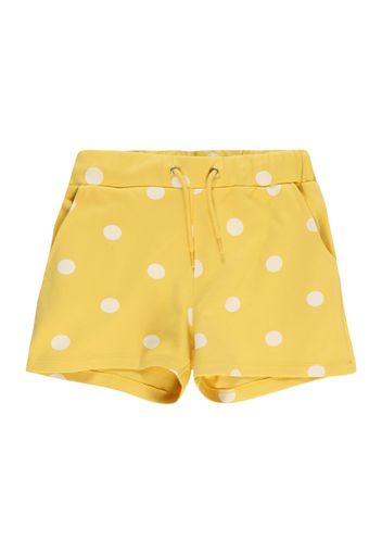 The New Pantaloni 'FAB'  giallo oro / bianco