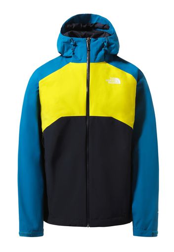 THE NORTH FACE Giacca sportiva 'Stratos'  nero / giallo / blu reale