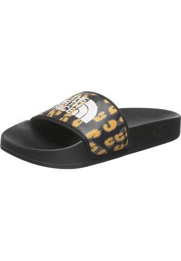 THE NORTH FACE Scarpe da spiaggia / da bagno ' Base Camp Slide III '  nero / arancione / bianco