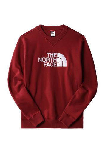 THE NORTH FACE Felpa  rosso sangue / bianco