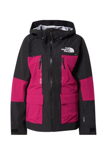 THE NORTH FACE Giacca per outdoor 'Dragline'  rosa scuro / nero / bianco