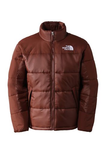 THE NORTH FACE Giacca invernale  marrone scuro / bianco