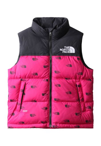 THE NORTH FACE Gilet sportivo 'NUPTSE'  fucsia / nero / bianco