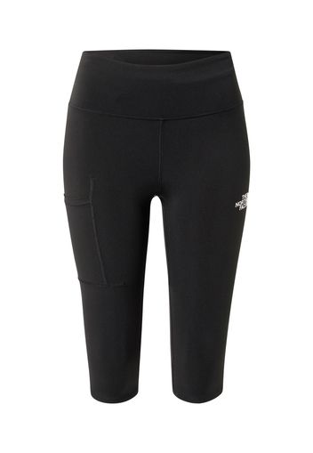 THE NORTH FACE Pantaloni sportivi  nero / bianco