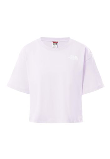 THE NORTH FACE Maglietta  rosa pastello / bianco