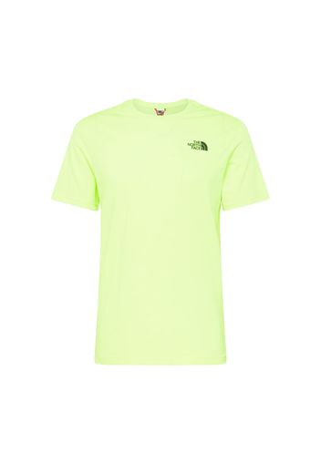 THE NORTH FACE Maglia funzionale 'Red Box'  limone / nero / bianco