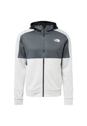 THE NORTH FACE Giacca di felpa sportiva  grafite / grigio chiaro / nero