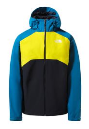 THE NORTH FACE Giacca sportiva 'Stratos'  nero / giallo / blu reale