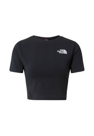 THE NORTH FACE Maglietta  nero / bianco