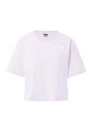 THE NORTH FACE Maglietta  rosa pastello / bianco