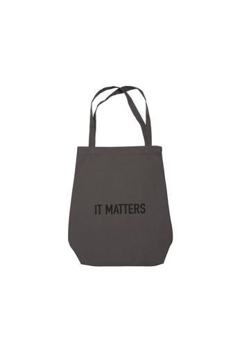 The Organic Company Custodia per abiti 'It Matters Bag'  grigio scuro