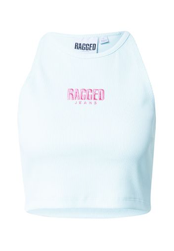 The Ragged Priest Top 'BEING'  azzurro / rosa