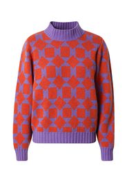 Thinking MU Pullover  lilla / rosso