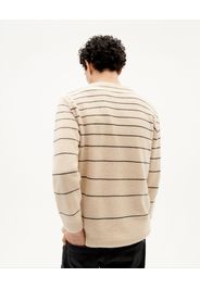 Thinking MU Pullover  beige / grigio scuro