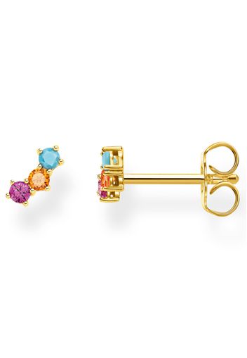 Thomas Sabo Orecchini  turchese / oro / arancione / fucsia