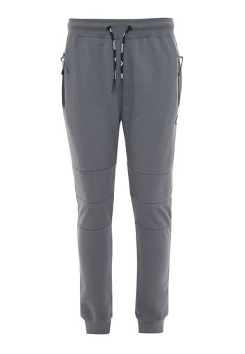 Threadbare Pantaloni 'Tristain'  grigio scuro / nero / bianco