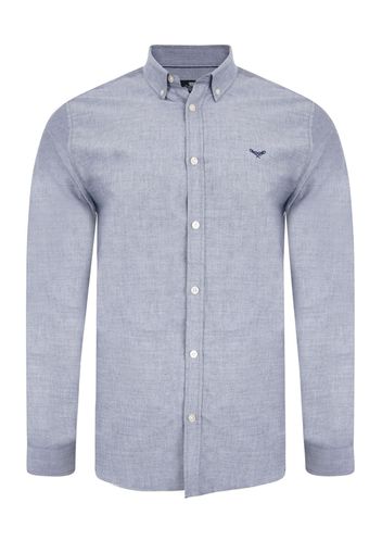 Threadbare Camicia 'Beacon'  navy / blu denim