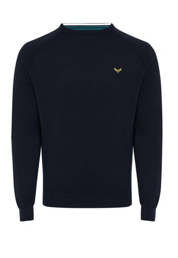 Threadbare Pullover 'Maned'  blu notte / giallo