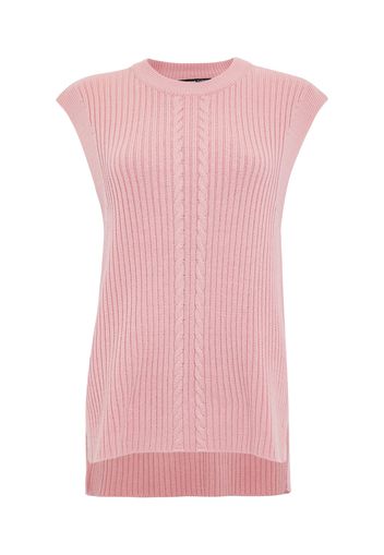 Threadbare Gilet in maglia 'Joey'  rosa