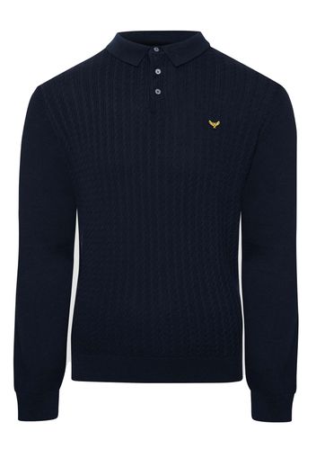 Threadbare Pullover 'Caesar'  navy / giallo