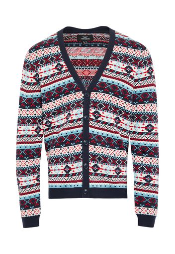 Threadbare Giacchetta 'Iceland'  navy / blu chiaro / rosso / bianco