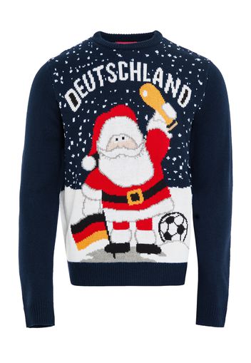 Threadbare Pullover 'Xmas'  navy / colori misti