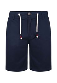 Threadbare Pantaloni 'Seacliffe'  bianco / blu scuro / rosso fuoco