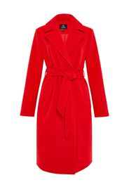 Threadbare Cappotto invernale 'THB Decaf Collar Belted Formal Coat'  rosso