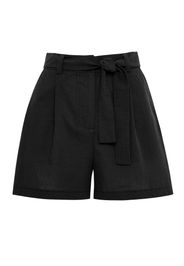 Threadbare Pantaloni con pieghe 'Lauren'  nero