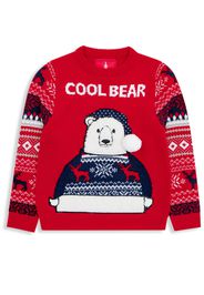 Threadboys Pullover 'Bear'  colori misti / rosso