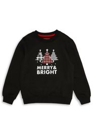 Threadboys Pullover 'Christmas Crew Merry & Bright'  rosso / nero / bianco