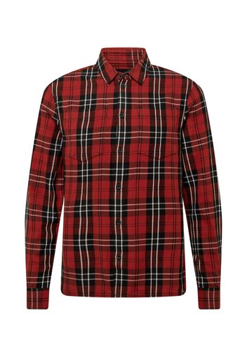 tigha Camicia 'Loan'  rosso / nero / bianco