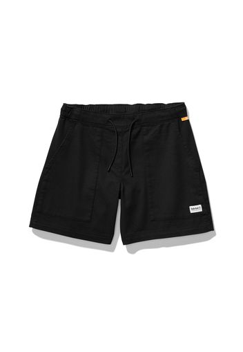 TIMBERLAND Pantaloni  nero / bianco / arancione