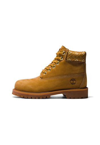 TIMBERLAND Stivale stringato '6 In Premium WP'  beige / giallo