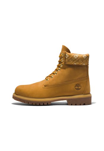 TIMBERLAND Boots stringati  caramello / marrone scuro / offwhite