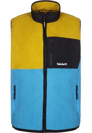 TIMBERLAND Gilet 'Sherpa'  giallo / blu chiaro / nero