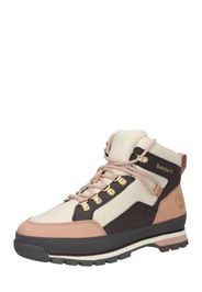 TIMBERLAND Boots da neve 'Euro Hiker'  beige chiaro / marrone scuro / rosa antico