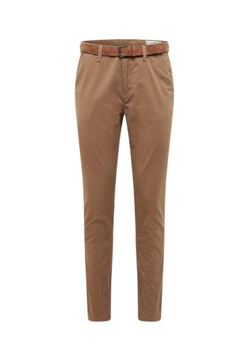 TOM TAILOR DENIM Pantaloni chino  marrone