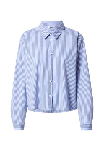 TOM TAILOR DENIM Camicia da donna  blu / bianco