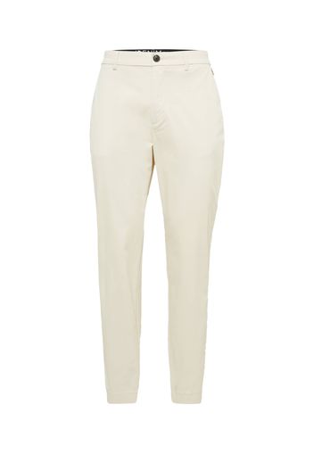 TOM TAILOR DENIM Pantaloni chino  crema / nero