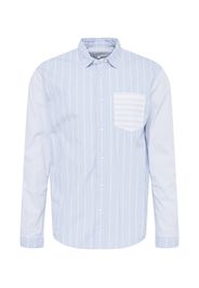 TOM TAILOR DENIM Camicia  blu / bianco