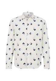 TOM TAILOR DENIM Camicia  blu notte / blu chiaro / bianco