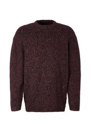 TOM TAILOR DENIM Pullover  rosso vino / nero