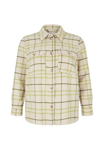 Tom Tailor Women + Giacca di mezza stagione  beige / verde chiaro / verde erba