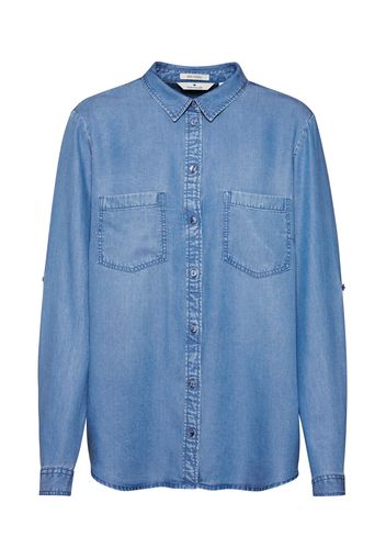 TOM TAILOR Camicia da donna  blu denim