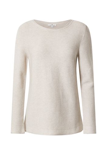 TOM TAILOR Pullover 'New Ottoman'  beige sfumato