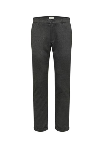 TOM TAILOR Pantaloni chino  nero sfumato