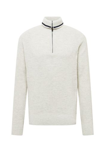 TOM TAILOR Pullover  grigio chiaro / nero